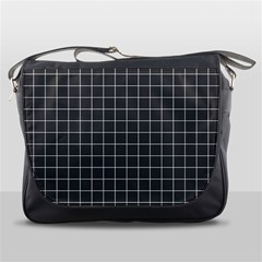 Gray Plaid Messenger Bag by goljakoff