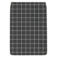 Gray Plaid Removable Flap Cover (l) by goljakoff