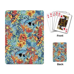 Flowers And Butterfly Playing Cards Single Design (rectangle) by goljakoff