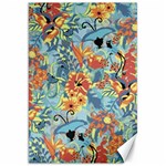 Flowers and butterfly Canvas 20  x 30  19.62 x28.9  Canvas - 1