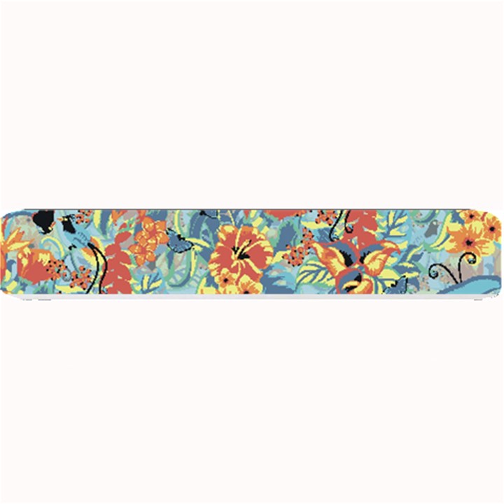 Flowers and butterfly Small Bar Mats