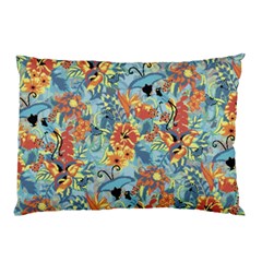 Flowers And Butterfly Pillow Case by goljakoff