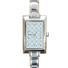 Tulip  Flower  Rectangle Italian Charm Watch by SychEva