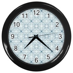 Tulip  Flower  Wall Clock (black) by SychEva