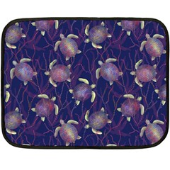 Turtles  Double Sided Fleece Blanket (mini)  by SychEva