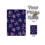 Turtles  Playing Cards 54 Designs (Mini) Front - Spade3