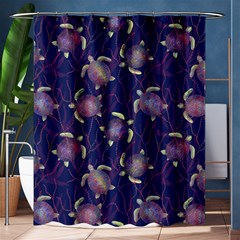 Turtles  Shower Curtain 60  X 72  (medium)  by SychEva