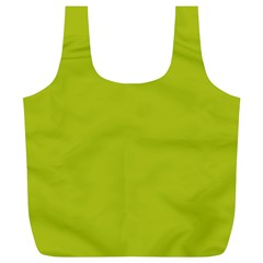 Acid Green Full Print Recycle Bag (xl) by FabChoice