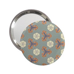 Flowers Leaves  Floristic Pattern 2 25  Handbag Mirrors by SychEva