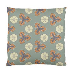 Flowers Leaves  Floristic Pattern Standard Cushion Case (two Sides) by SychEva