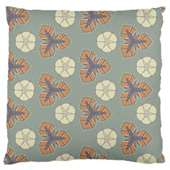 Flowers Leaves  Floristic Pattern Standard Flano Cushion Case (two Sides) by SychEva