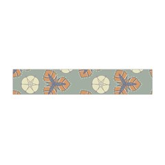 Flowers Leaves  Floristic Pattern Flano Scarf (mini) by SychEva