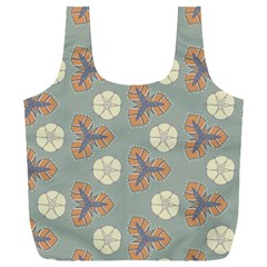 Flowers Leaves  Floristic Pattern Full Print Recycle Bag (xxl) by SychEva