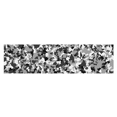 Camouflage Bw Satin Scarf (oblong) by JustToWear