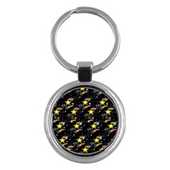 Sparkle Stars Key Chain (round)