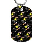 Sparkle Stars Dog Tag (One Side) Front