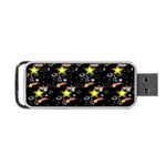 Sparkle Stars Portable USB Flash (One Side) Front