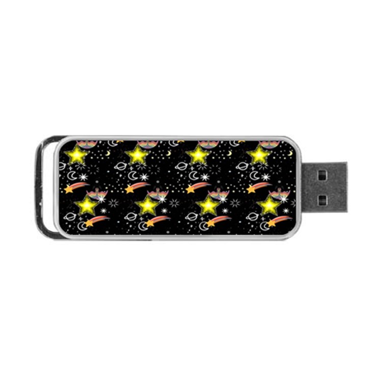 Sparkle Stars Portable USB Flash (One Side)