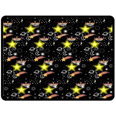 Sparkle Stars Double Sided Fleece Blanket (large) 