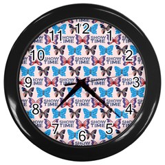 Show Time Wall Clock (black) by Sparkle