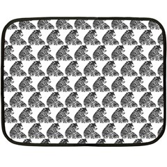 Leopard Double Sided Fleece Blanket (mini)  by Sparkle