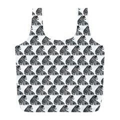 Leopard Full Print Recycle Bag (l) by Sparkle