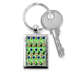 Rose Lotus Key Chain (rectangle) by Sparkle