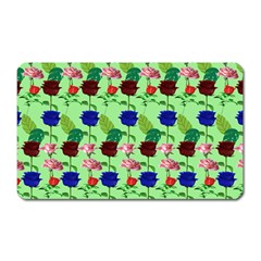 Rose Lotus Magnet (rectangular) by Sparkle