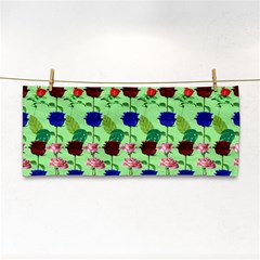 Rose Lotus Hand Towel