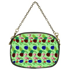 Rose Lotus Chain Purse (one Side) by Sparkle