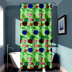 Rose Lotus Shower Curtain 36  X 72  (stall)  by Sparkle