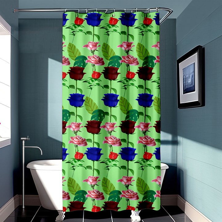 Rose Lotus Shower Curtain 36  x 72  (Stall) 