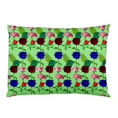 Rose Lotus Pillow Case (two Sides) by Sparkle