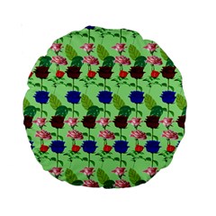 Rose Lotus Standard 15  Premium Round Cushions by Sparkle