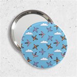 Birds in the sky 2.25  Handbag Mirrors Front