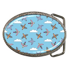 Birds In The Sky Belt Buckles by SychEva