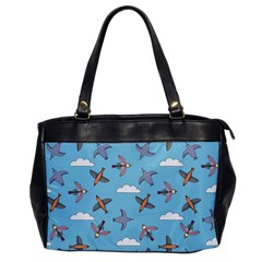 Birds In The Sky Oversize Office Handbag by SychEva