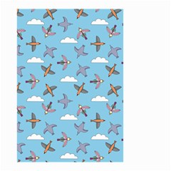 Birds In The Sky Small Garden Flag (two Sides) by SychEva