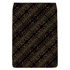 Interlace Stripes Golden Pattern Removable Flap Cover (s) by dflcprintsclothing