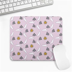 Birds In The Sky  Large Mousepads by SychEva