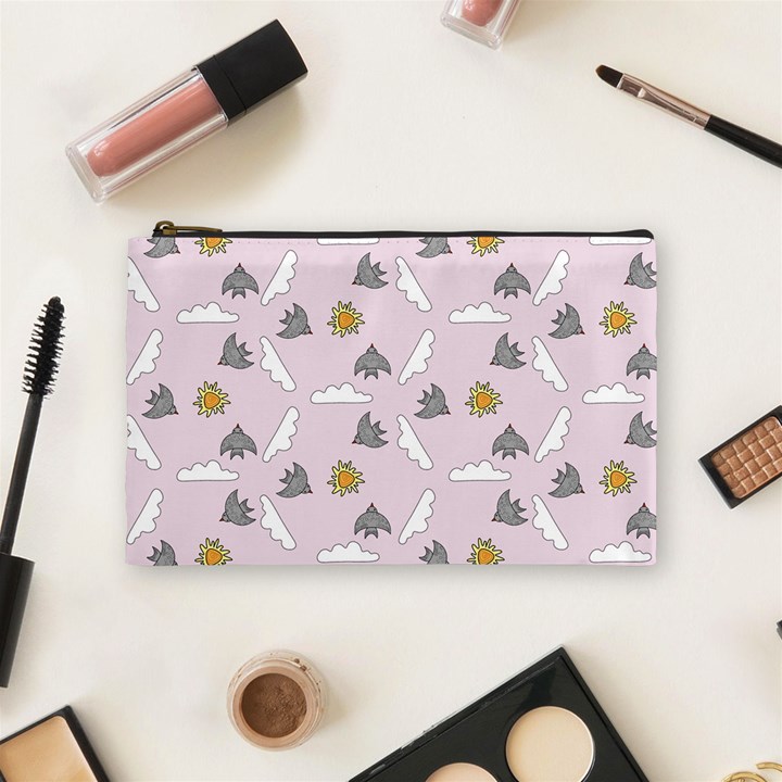 Birds in the sky  Cosmetic Bag (Medium)