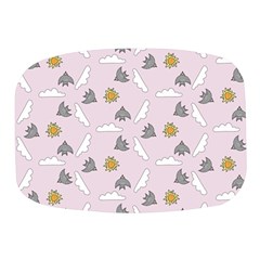 Birds In The Sky  Mini Square Pill Box