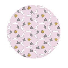 Birds In The Sky  Mini Round Pill Box (pack Of 5)