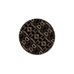 Modern Intricate Print Pattern Golf Ball Marker