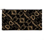 Modern Intricate Print Pattern Pencil Case Front