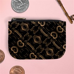 Modern Intricate Print Pattern Mini Coin Purse by dflcprintsclothing