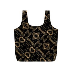 Modern Intricate Print Pattern Full Print Recycle Bag (s)