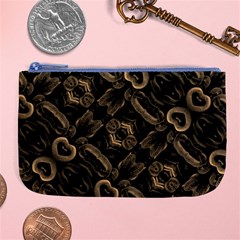 Modern Intricate Print Pattern Large Coin Purse by dflcprintsclothing