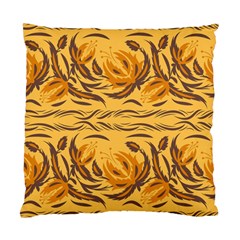 Folk Flowers Standard Cushion Case (one Side) by Eskimos