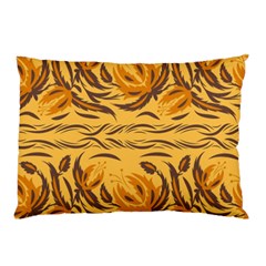 Folk Flowers Pillow Case by Eskimos